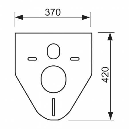 Звукоизоляционный комплект TECEprofil для унитазов и биде