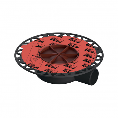 Сифон TECEdrainpoint S DN 50, для террасы, с универсальным фланцем Seal System