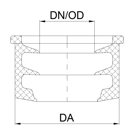 Уплотнительное кольцо раструба, серия NG