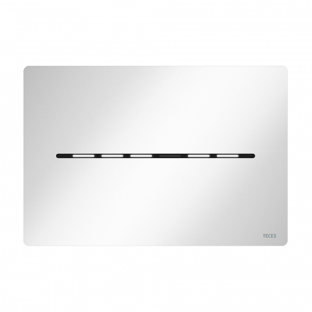 Металическая панель смыва для унитаза TECEsolid с бесконтактной активацией, батарея 12 В, белый глянцевый