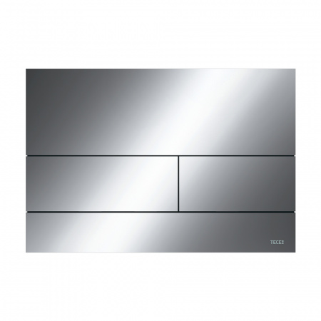 Металлическая панель смыва для унитаза TECEsquare II, хром глянцевый