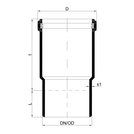 Компенсационный патрубок, серия 3S
