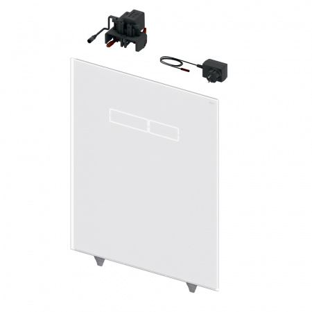 Стеклянная панель TECElux с сенсорным блоком управления sen-Touch