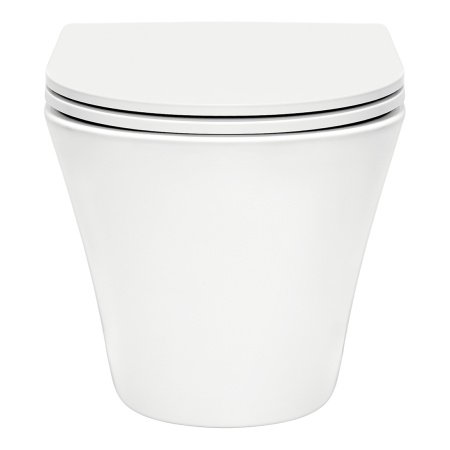 Комплект для установки подвесного унитаза: застенный модуль TECEspring, пластиковая панель смыва TECEspring S,  нерж.сталь, сатин, унитаз с крышкой TECEspring K