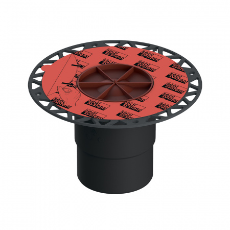 Сифон TECEdrainpoint S DN 100, вертикальный с универсальным фланцем Seal System