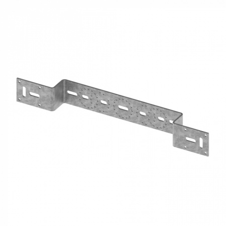 Усиленная монтажная пластина TECE из оцинкованной стали NEW для трех настенных уголков