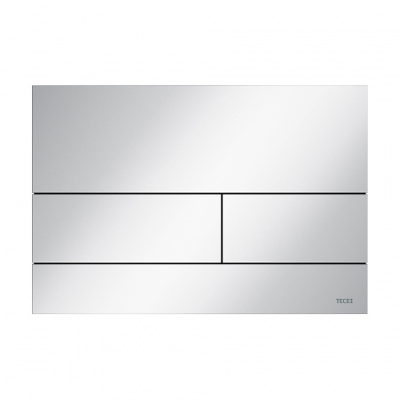 Металлическая панель смыва для унитаза TECEsquare II, белая глянцевая