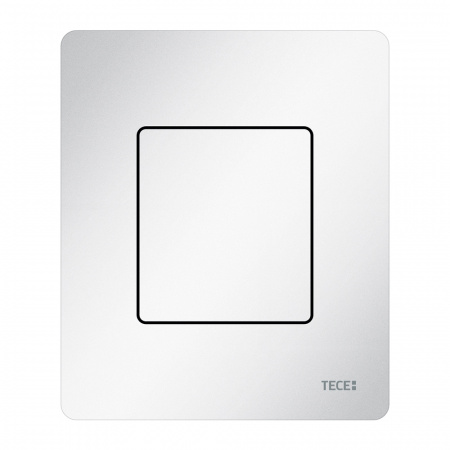 Металлическая панель смыва для писсуара TECEsolid, белая глянцевая