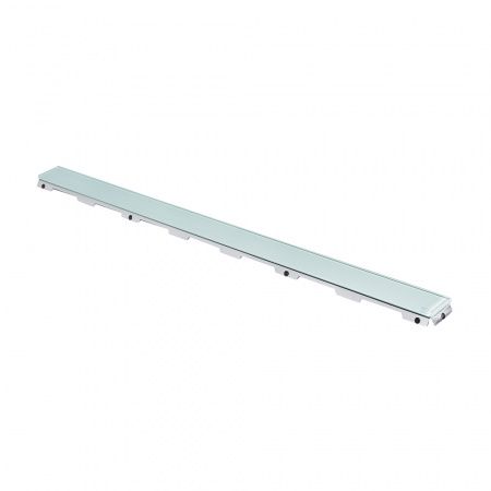 Стеклянная панель TECEdrainline для душевого канала, прямая, стекло зеленое