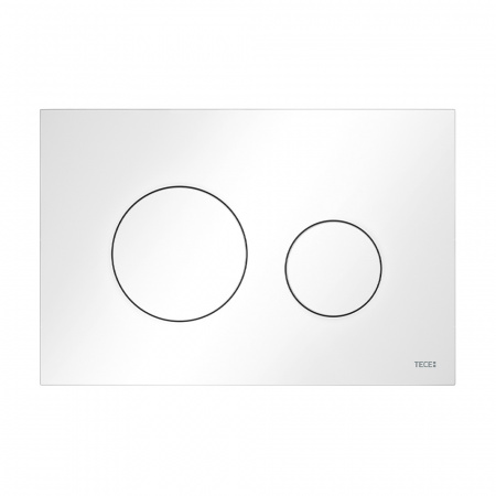 Пластиковая панель смыва для унитаза TECEloop 2.0, белая