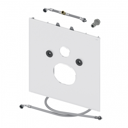 Стеклянная панель TECElux для установки унитазов-биде (Duravit и т. п.)