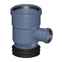 Тройник «трубный конец-раструб», серия NG 87,5°