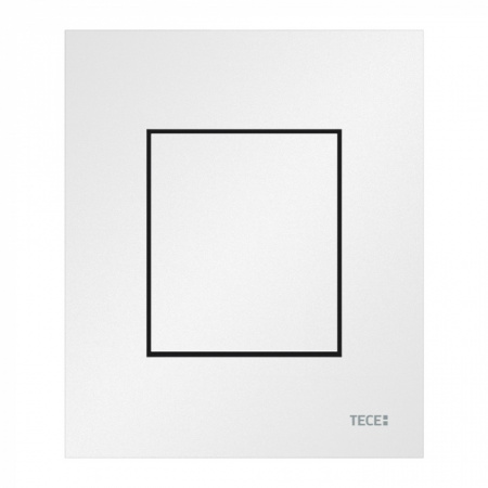 Пластиковая панель смыва для писсуара TECEnow, белая матовая