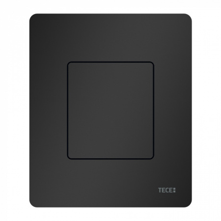 Металлическая панель смыва для писсуара TECEsolid, черная матовая Комплект для монтажа 
